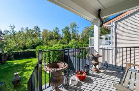 Vancouver home, covered deck